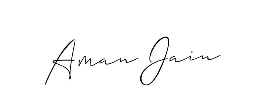 How to Draw Aman Jain signature style? Allison_Script is a latest design signature styles for name Aman Jain. Aman Jain signature style 2 images and pictures png