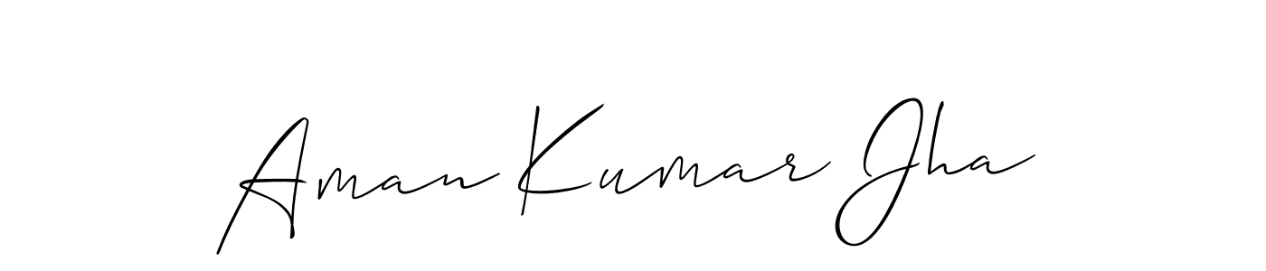 Once you've used our free online signature maker to create your best signature Allison_Script style, it's time to enjoy all of the benefits that Aman Kumar Jha name signing documents. Aman Kumar Jha signature style 2 images and pictures png