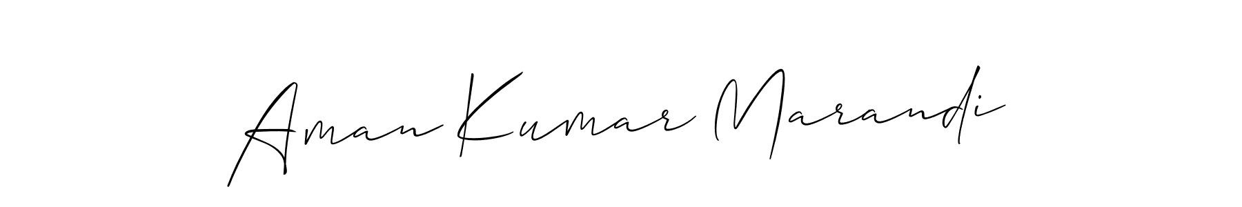 How to Draw Aman Kumar Marandi signature style? Allison_Script is a latest design signature styles for name Aman Kumar Marandi. Aman Kumar Marandi signature style 2 images and pictures png