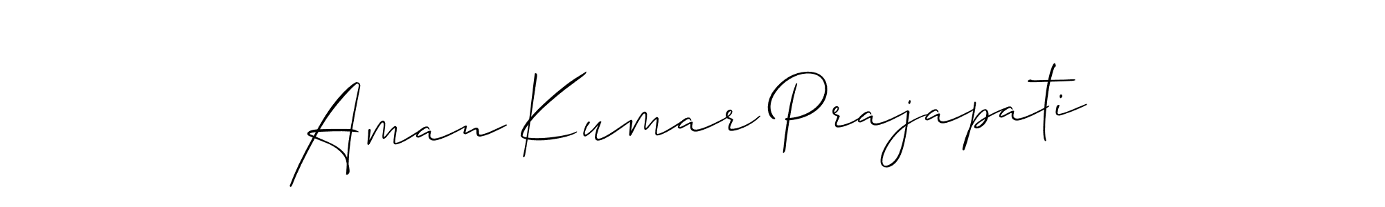 Make a beautiful signature design for name Aman Kumar Prajapati. Use this online signature maker to create a handwritten signature for free. Aman Kumar Prajapati signature style 2 images and pictures png