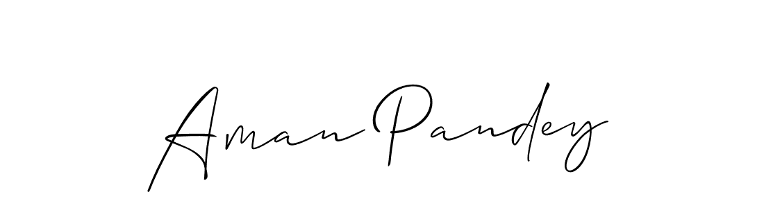 if you are searching for the best signature style for your name Aman Pandey. so please give up your signature search. here we have designed multiple signature styles  using Allison_Script. Aman Pandey signature style 2 images and pictures png