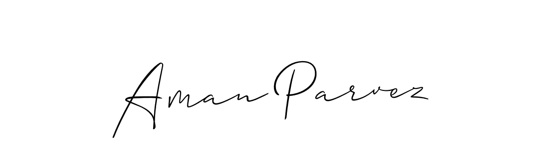 Here are the top 10 professional signature styles for the name Aman Parvez. These are the best autograph styles you can use for your name. Aman Parvez signature style 2 images and pictures png