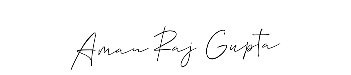 Similarly Allison_Script is the best handwritten signature design. Signature creator online .You can use it as an online autograph creator for name Aman Raj Gupta. Aman Raj Gupta signature style 2 images and pictures png