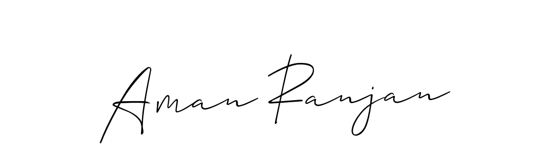 Also we have Aman Ranjan name is the best signature style. Create professional handwritten signature collection using Allison_Script autograph style. Aman Ranjan signature style 2 images and pictures png