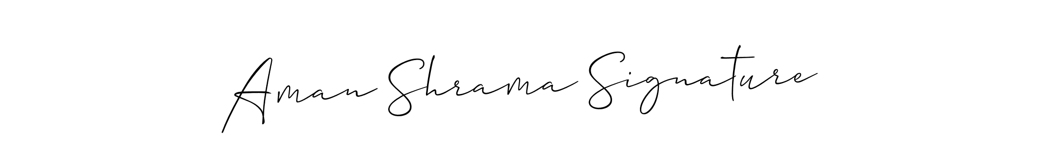 Best and Professional Signature Style for Aman Shrama Signature. Allison_Script Best Signature Style Collection. Aman Shrama Signature signature style 2 images and pictures png