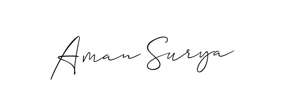 You can use this online signature creator to create a handwritten signature for the name Aman Surya. This is the best online autograph maker. Aman Surya signature style 2 images and pictures png