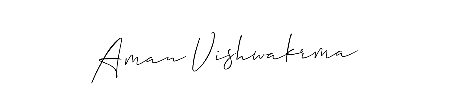 Here are the top 10 professional signature styles for the name Aman Vishwakrma. These are the best autograph styles you can use for your name. Aman Vishwakrma signature style 2 images and pictures png