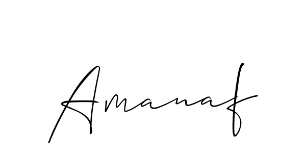 It looks lik you need a new signature style for name Amanaf. Design unique handwritten (Allison_Script) signature with our free signature maker in just a few clicks. Amanaf signature style 2 images and pictures png