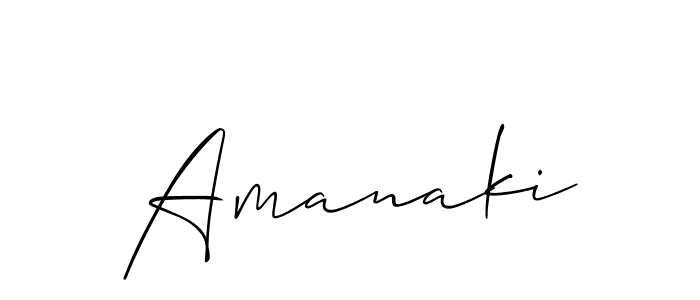 Make a short Amanaki signature style. Manage your documents anywhere anytime using Allison_Script. Create and add eSignatures, submit forms, share and send files easily. Amanaki signature style 2 images and pictures png