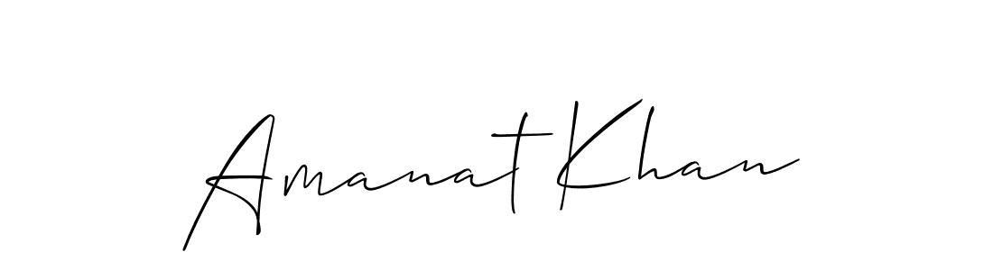Once you've used our free online signature maker to create your best signature Allison_Script style, it's time to enjoy all of the benefits that Amanat Khan name signing documents. Amanat Khan signature style 2 images and pictures png