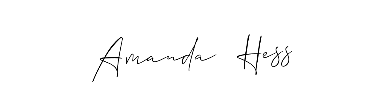 Make a beautiful signature design for name Amanda   Hess. Use this online signature maker to create a handwritten signature for free. Amanda   Hess signature style 2 images and pictures png