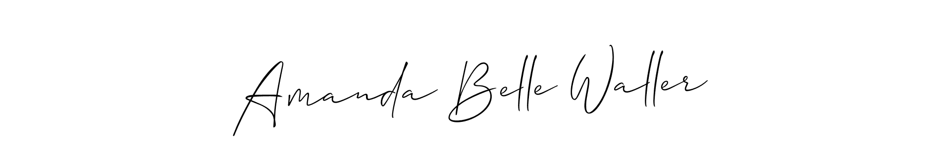 Check out images of Autograph of Amanda Belle Waller name. Actor Amanda Belle Waller Signature Style. Allison_Script is a professional sign style online. Amanda Belle Waller signature style 2 images and pictures png