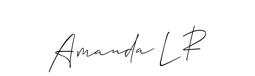 Once you've used our free online signature maker to create your best signature Allison_Script style, it's time to enjoy all of the benefits that Amanda L R name signing documents. Amanda L R signature style 2 images and pictures png