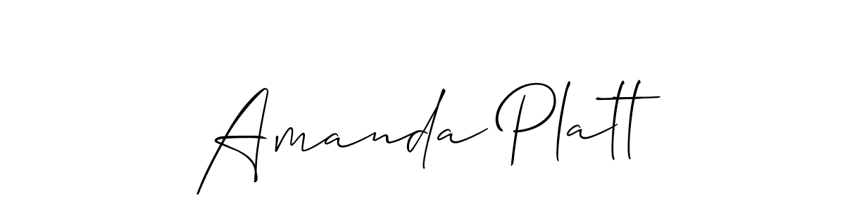 Here are the top 10 professional signature styles for the name Amanda Platt. These are the best autograph styles you can use for your name. Amanda Platt signature style 2 images and pictures png