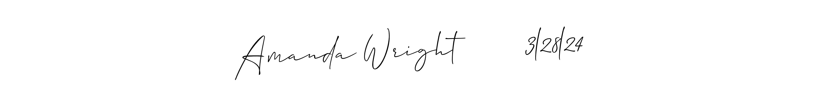 Here are the top 10 professional signature styles for the name Amanda Wright        3l28l24. These are the best autograph styles you can use for your name. Amanda Wright        3l28l24 signature style 2 images and pictures png