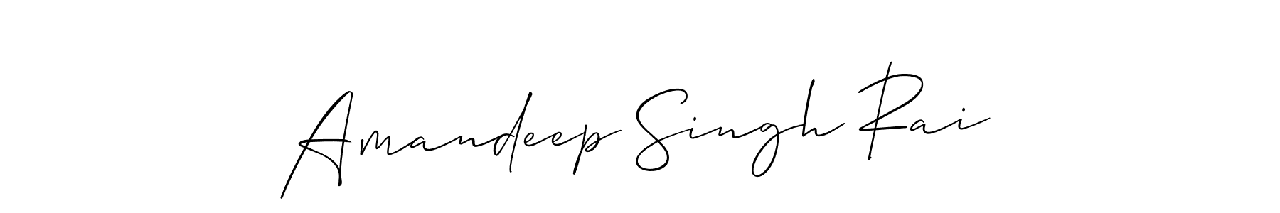 How to Draw Amandeep Singh Rai signature style? Allison_Script is a latest design signature styles for name Amandeep Singh Rai. Amandeep Singh Rai signature style 2 images and pictures png