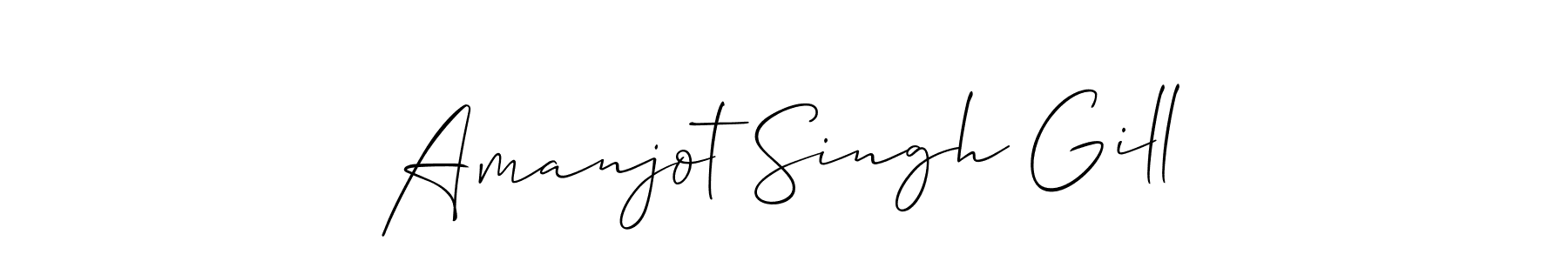 You can use this online signature creator to create a handwritten signature for the name Amanjot Singh Gill. This is the best online autograph maker. Amanjot Singh Gill signature style 2 images and pictures png