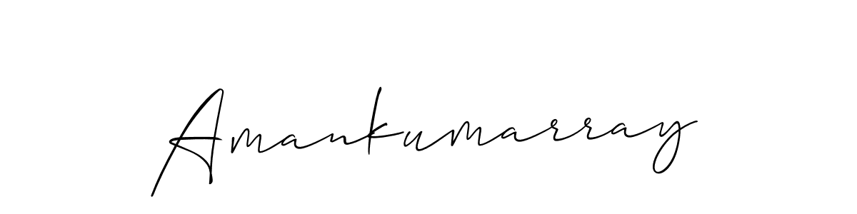 Also we have Amankumarray name is the best signature style. Create professional handwritten signature collection using Allison_Script autograph style. Amankumarray signature style 2 images and pictures png