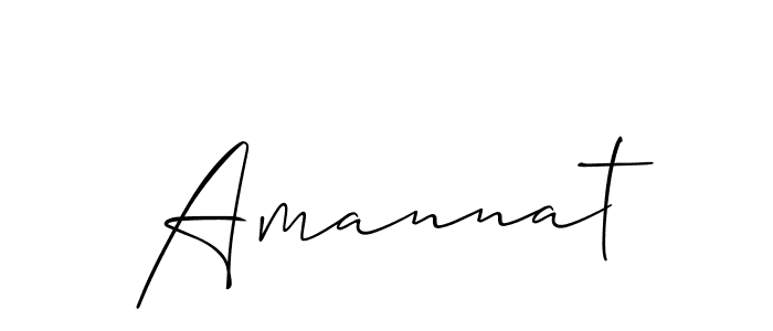 The best way (Allison_Script) to make a short signature is to pick only two or three words in your name. The name Amannat include a total of six letters. For converting this name. Amannat signature style 2 images and pictures png