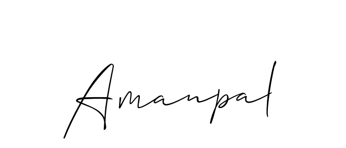 Amanpal stylish signature style. Best Handwritten Sign (Allison_Script) for my name. Handwritten Signature Collection Ideas for my name Amanpal. Amanpal signature style 2 images and pictures png