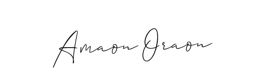 Once you've used our free online signature maker to create your best signature Allison_Script style, it's time to enjoy all of the benefits that Amaon Oraon name signing documents. Amaon Oraon signature style 2 images and pictures png