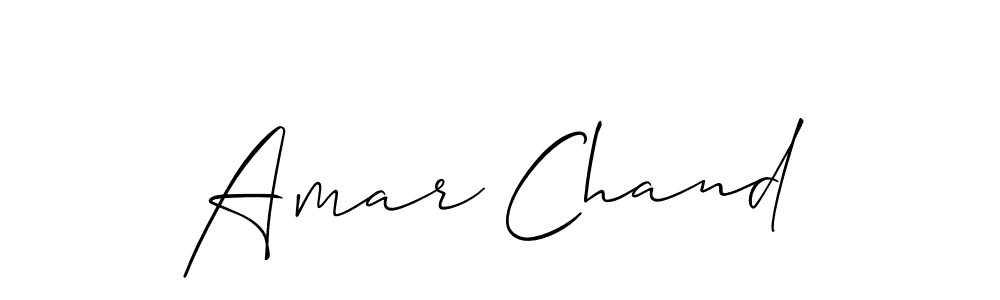 Best and Professional Signature Style for Amar Chand. Allison_Script Best Signature Style Collection. Amar Chand signature style 2 images and pictures png