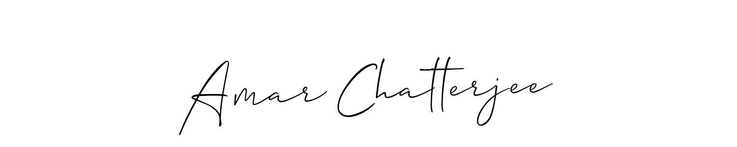 How to Draw Amar Chatterjee signature style? Allison_Script is a latest design signature styles for name Amar Chatterjee. Amar Chatterjee signature style 2 images and pictures png