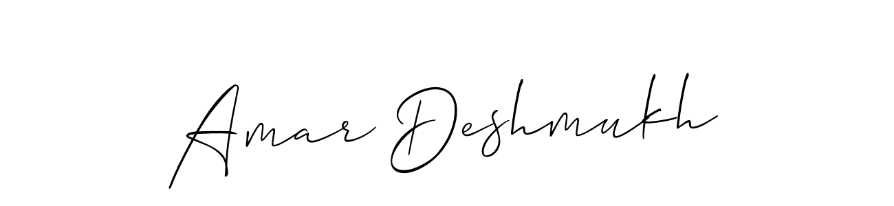 Also You can easily find your signature by using the search form. We will create Amar Deshmukh name handwritten signature images for you free of cost using Allison_Script sign style. Amar Deshmukh signature style 2 images and pictures png