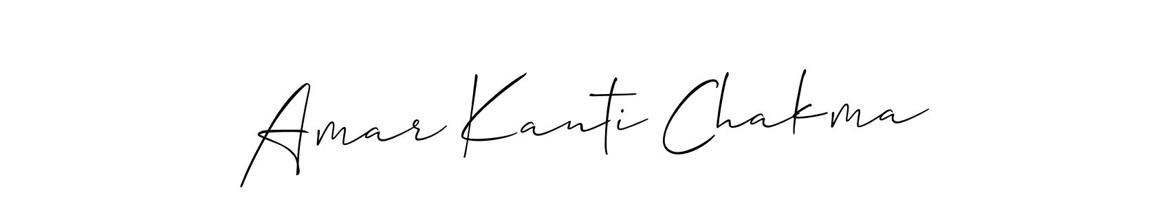 Allison_Script is a professional signature style that is perfect for those who want to add a touch of class to their signature. It is also a great choice for those who want to make their signature more unique. Get Amar Kanti Chakma name to fancy signature for free. Amar Kanti Chakma signature style 2 images and pictures png