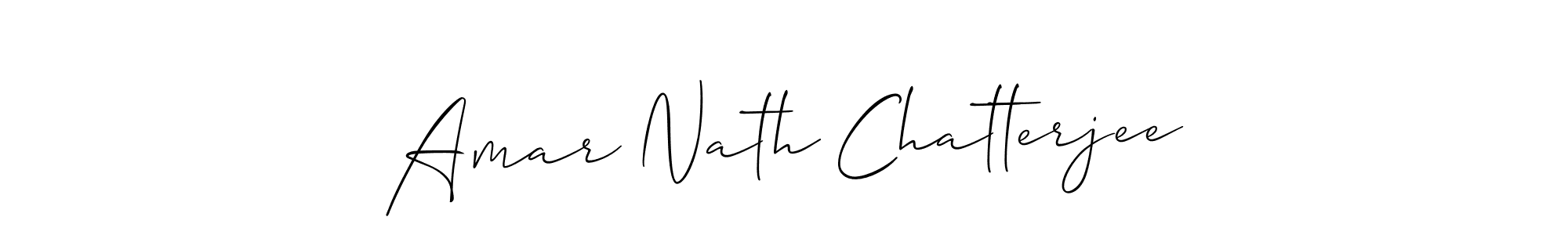 It looks lik you need a new signature style for name Amar Nath Chatterjee. Design unique handwritten (Allison_Script) signature with our free signature maker in just a few clicks. Amar Nath Chatterjee signature style 2 images and pictures png
