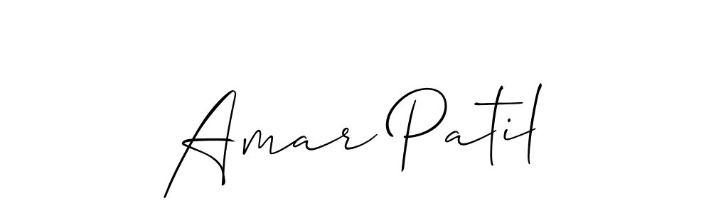 Best and Professional Signature Style for Amar Patil. Allison_Script Best Signature Style Collection. Amar Patil signature style 2 images and pictures png