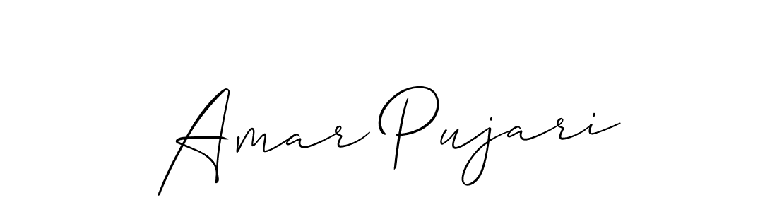 Once you've used our free online signature maker to create your best signature Allison_Script style, it's time to enjoy all of the benefits that Amar Pujari name signing documents. Amar Pujari signature style 2 images and pictures png