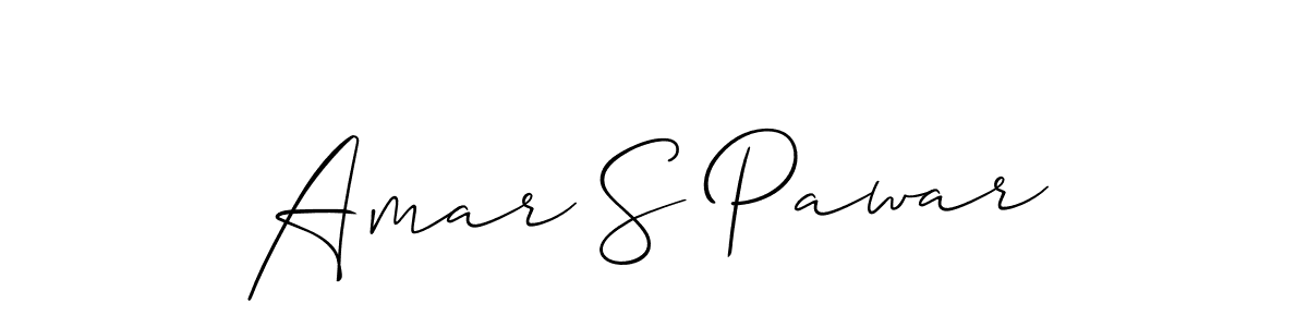 Make a beautiful signature design for name Amar S Pawar. Use this online signature maker to create a handwritten signature for free. Amar S Pawar signature style 2 images and pictures png