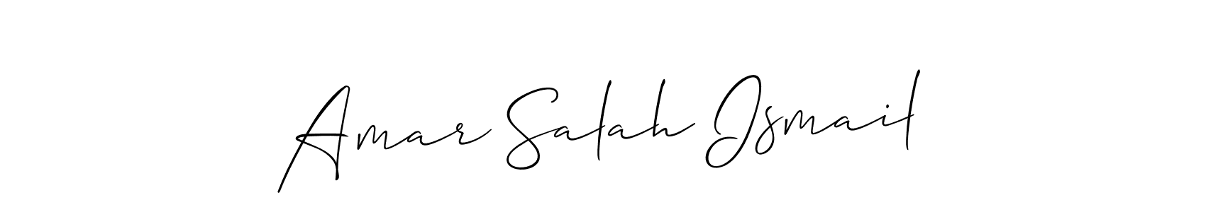 Here are the top 10 professional signature styles for the name Amar Salah Ismail. These are the best autograph styles you can use for your name. Amar Salah Ismail signature style 2 images and pictures png