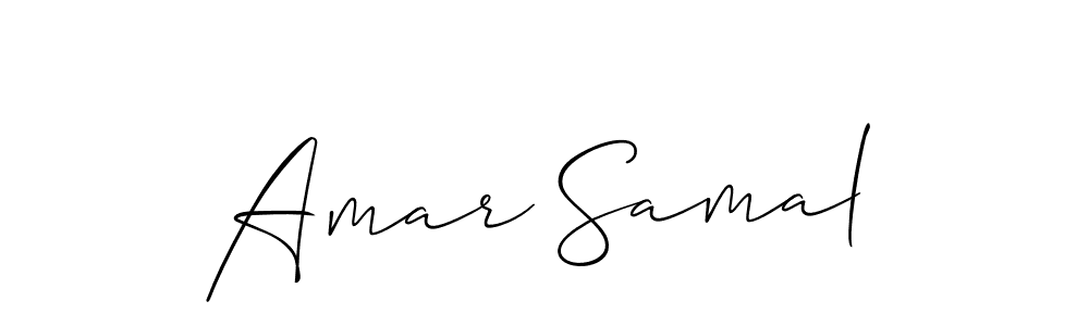 Make a beautiful signature design for name Amar Samal. Use this online signature maker to create a handwritten signature for free. Amar Samal signature style 2 images and pictures png