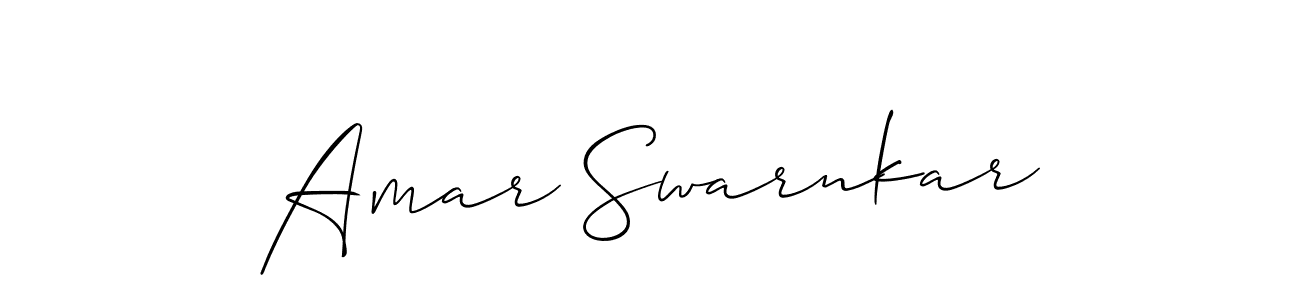 Once you've used our free online signature maker to create your best signature Allison_Script style, it's time to enjoy all of the benefits that Amar Swarnkar name signing documents. Amar Swarnkar signature style 2 images and pictures png