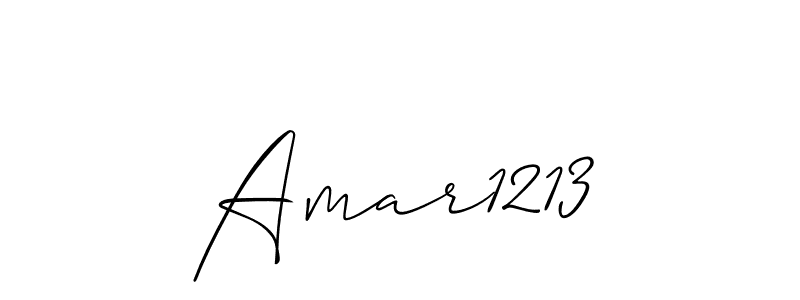 It looks lik you need a new signature style for name Amar1213. Design unique handwritten (Allison_Script) signature with our free signature maker in just a few clicks. Amar1213 signature style 2 images and pictures png