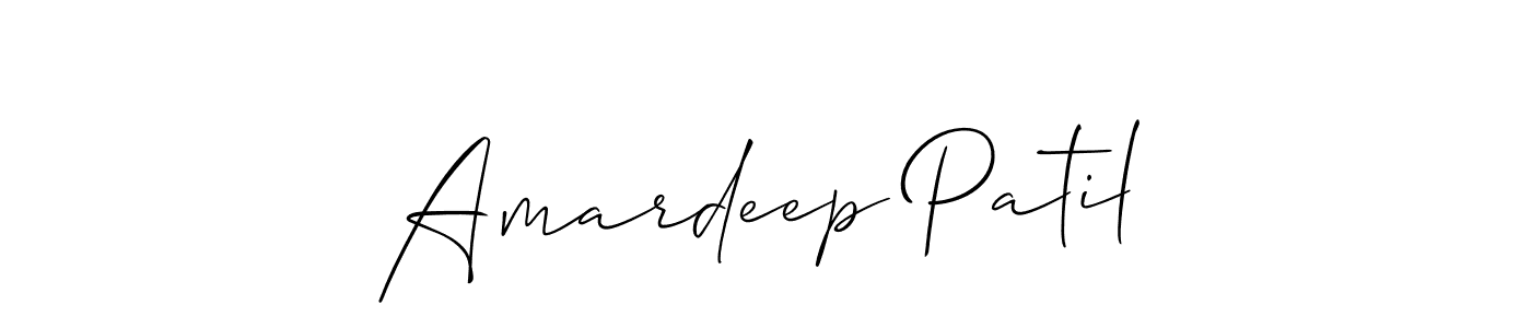 You should practise on your own different ways (Allison_Script) to write your name (Amardeep Patil) in signature. don't let someone else do it for you. Amardeep Patil signature style 2 images and pictures png