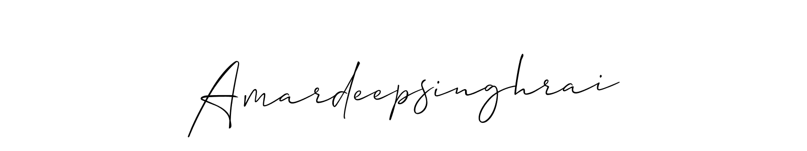 if you are searching for the best signature style for your name Amardeepsinghrai. so please give up your signature search. here we have designed multiple signature styles  using Allison_Script. Amardeepsinghrai signature style 2 images and pictures png