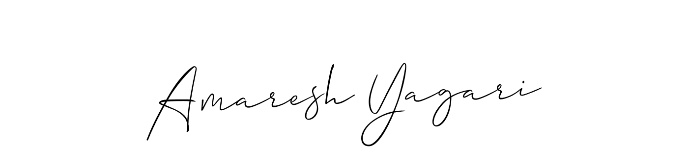 Allison_Script is a professional signature style that is perfect for those who want to add a touch of class to their signature. It is also a great choice for those who want to make their signature more unique. Get Amaresh Yagari name to fancy signature for free. Amaresh Yagari signature style 2 images and pictures png