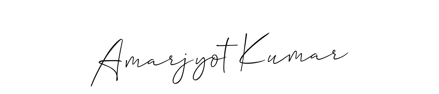 This is the best signature style for the Amarjyot Kumar name. Also you like these signature font (Allison_Script). Mix name signature. Amarjyot Kumar signature style 2 images and pictures png