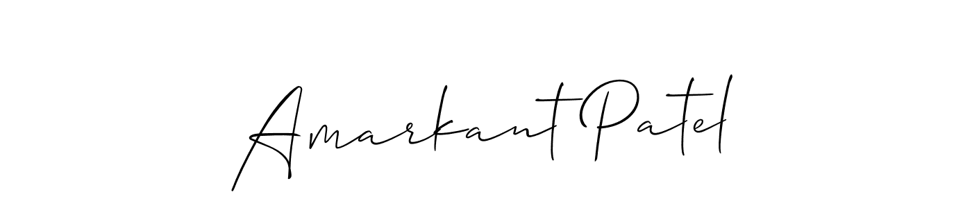 Similarly Allison_Script is the best handwritten signature design. Signature creator online .You can use it as an online autograph creator for name Amarkant Patel. Amarkant Patel signature style 2 images and pictures png