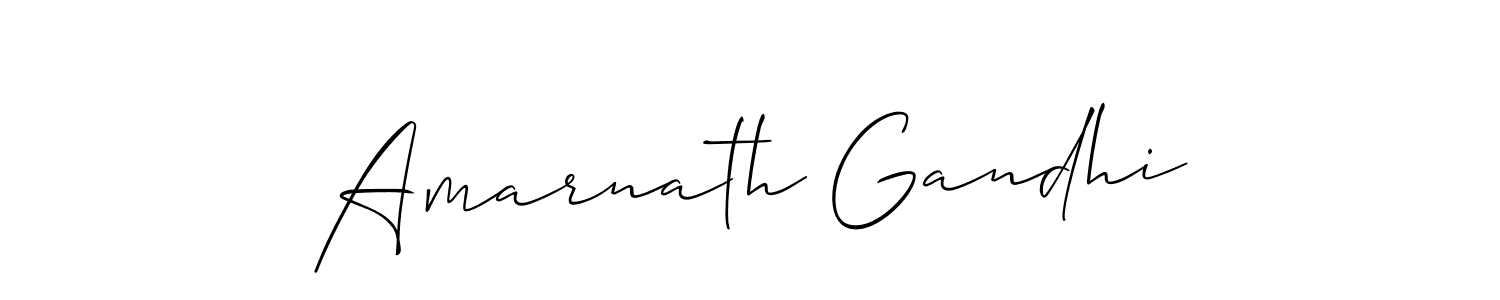 You should practise on your own different ways (Allison_Script) to write your name (Amarnath Gandhi) in signature. don't let someone else do it for you. Amarnath Gandhi signature style 2 images and pictures png