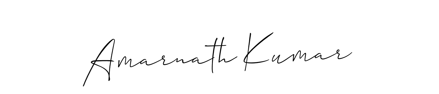 Also we have Amarnath Kumar name is the best signature style. Create professional handwritten signature collection using Allison_Script autograph style. Amarnath Kumar signature style 2 images and pictures png