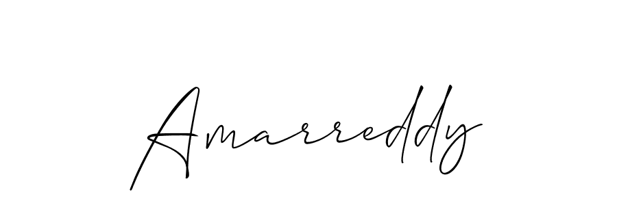 Make a beautiful signature design for name Amarreddy. With this signature (Allison_Script) style, you can create a handwritten signature for free. Amarreddy signature style 2 images and pictures png