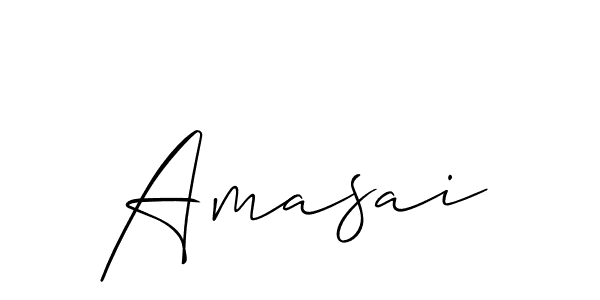 Also You can easily find your signature by using the search form. We will create Amasai name handwritten signature images for you free of cost using Allison_Script sign style. Amasai signature style 2 images and pictures png