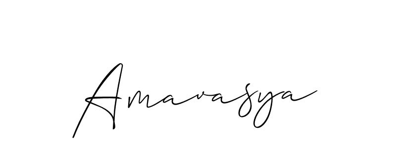 How to Draw Amavasya signature style? Allison_Script is a latest design signature styles for name Amavasya. Amavasya signature style 2 images and pictures png