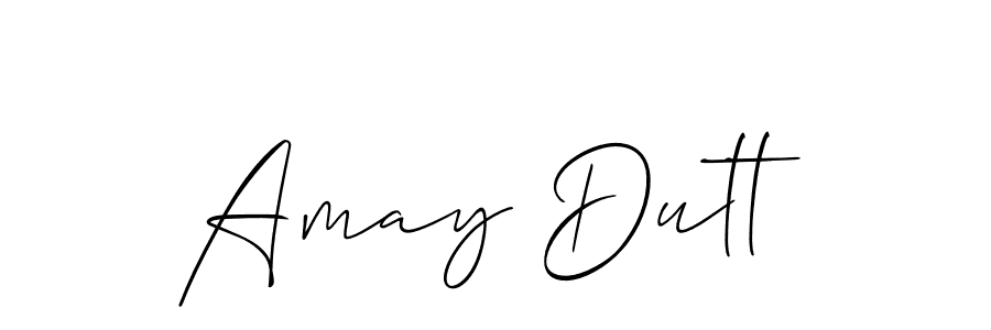 Best and Professional Signature Style for Amay Dutt. Allison_Script Best Signature Style Collection. Amay Dutt signature style 2 images and pictures png