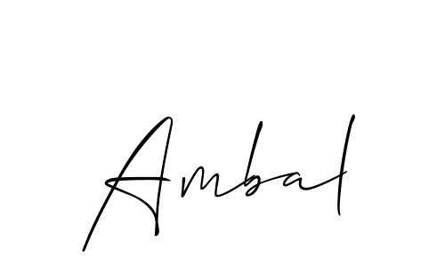 Similarly Allison_Script is the best handwritten signature design. Signature creator online .You can use it as an online autograph creator for name Ambal. Ambal signature style 2 images and pictures png
