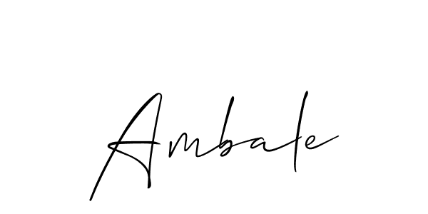 Once you've used our free online signature maker to create your best signature Allison_Script style, it's time to enjoy all of the benefits that Ambale name signing documents. Ambale signature style 2 images and pictures png